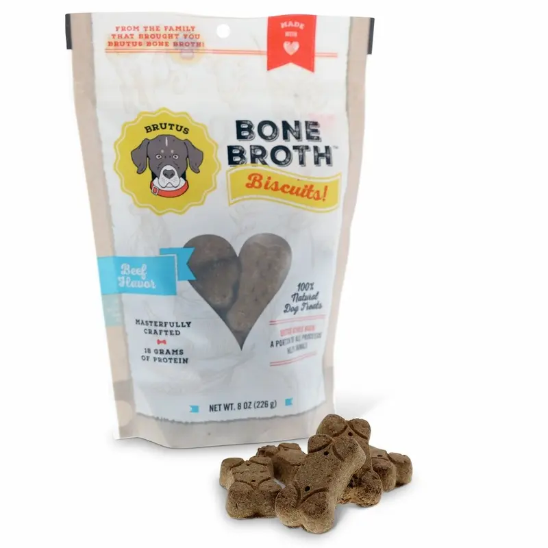 BRUTUS BONE BROTH | Bone Broth Biscuits in Chicken Flavor