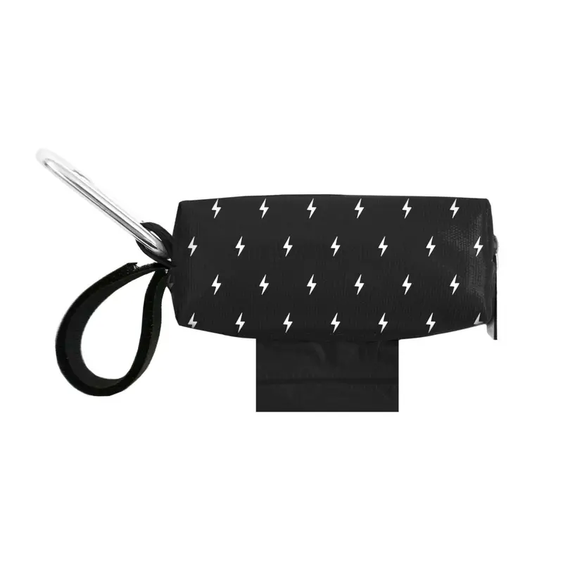 DOGGIE WALK | Black Bolt Dispenser Bag