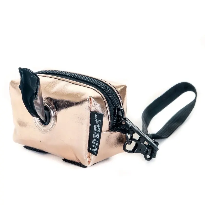 FYDELITY | Poopy Cute Poop Bag Holder in Rose Gold
