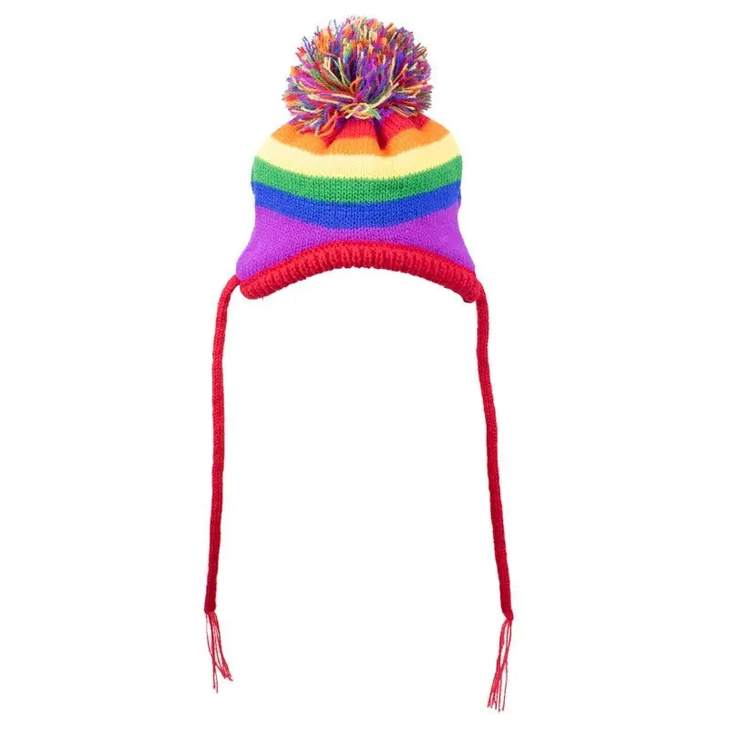 Rainbow Stripe Hat (FINAL SALE)