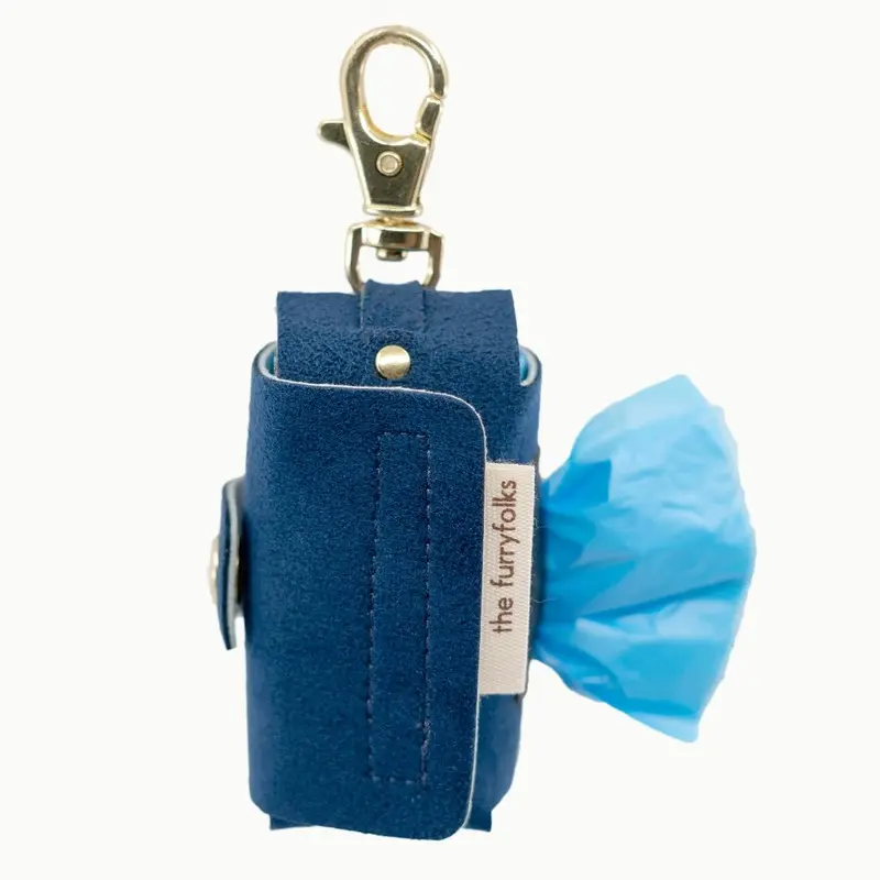 THE FURRYFOLKS | Daily Poop Bag Holder in Navy