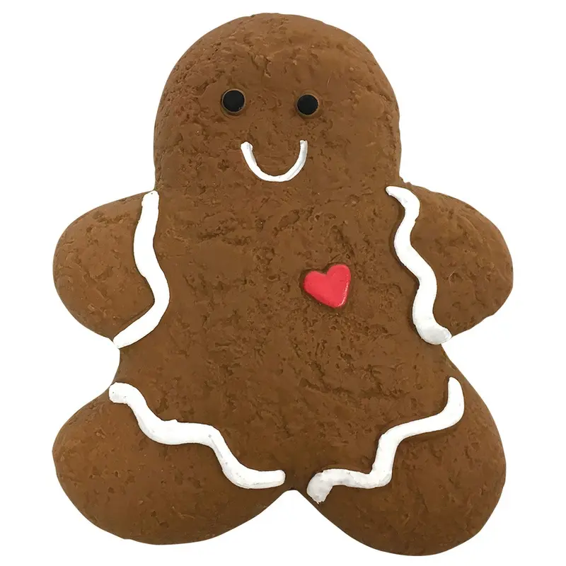 FOU FOU PET | Heart Gingie Chew Latex Toy