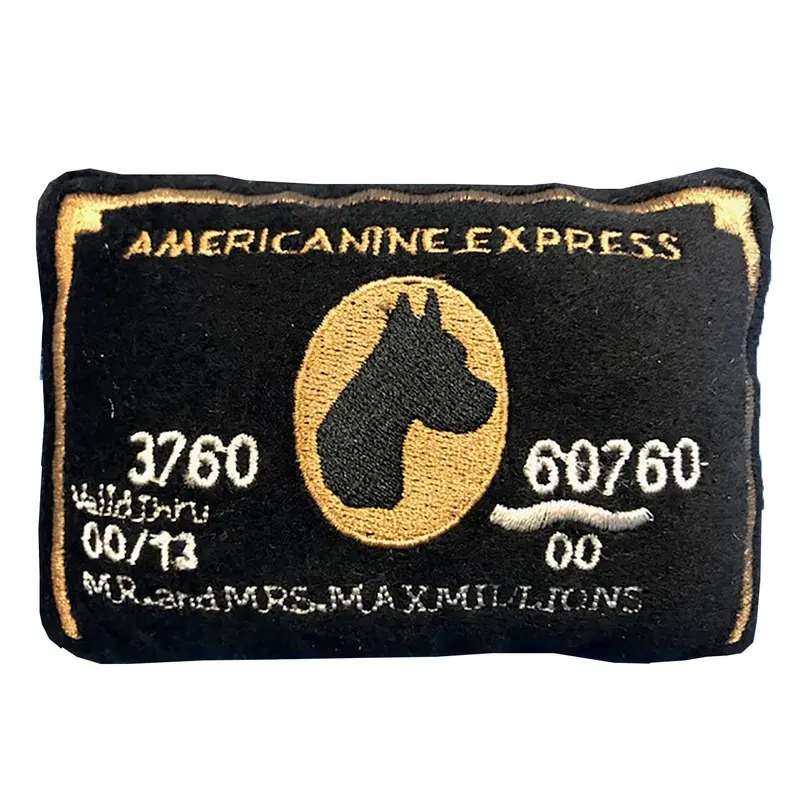 DOG DIGGIN DESIGNS | Americanine Express Bark Card Toy