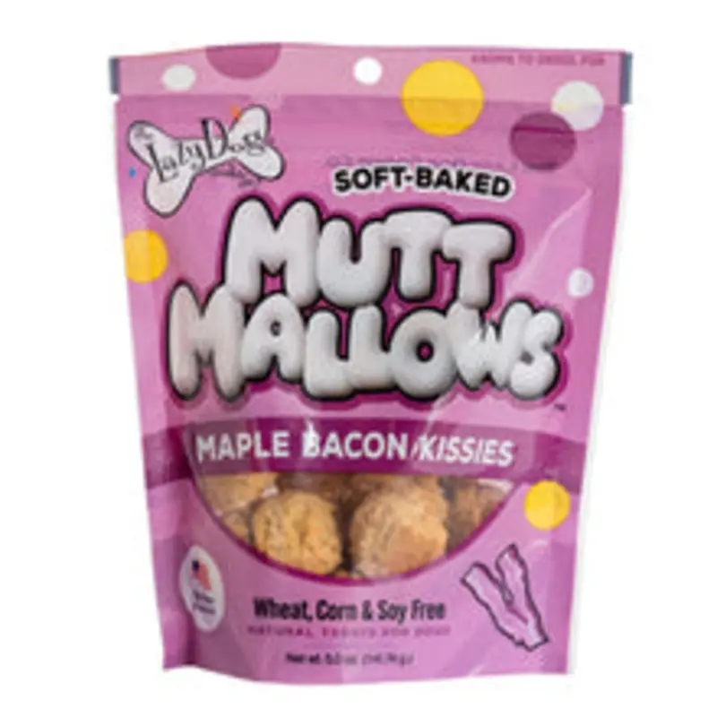 LAZY DOG COOKIE CO | Mutt Mallows Maple Bacon Kisses