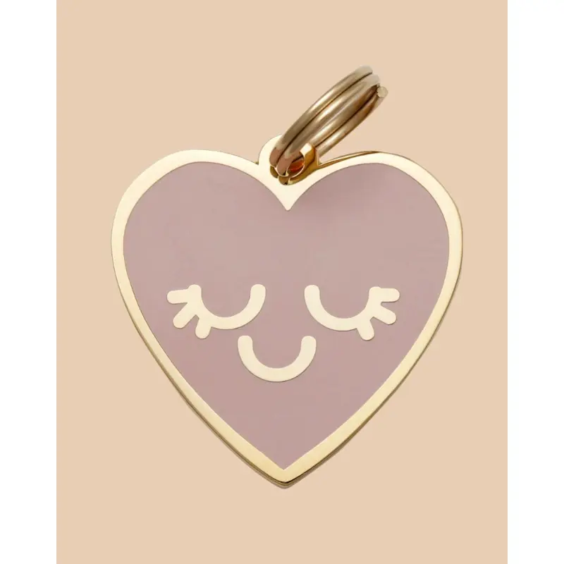 Smiling Heart ID Tag (Custom)