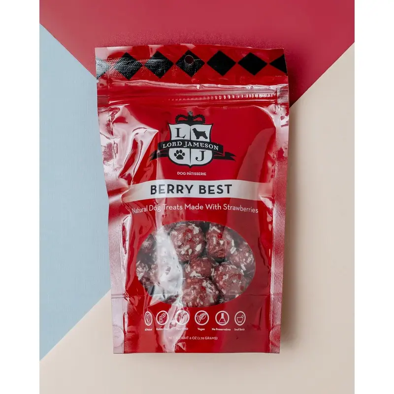 Berry Best Organic Dog Treats (Made in the USA)