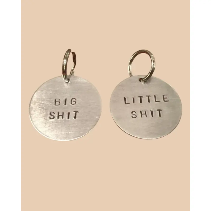 Big Shit Round Tag