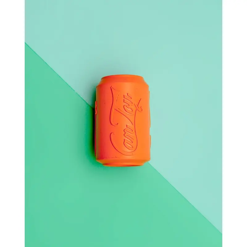 Durable Can Toy in Orange (Small) << FINAL SALE >>