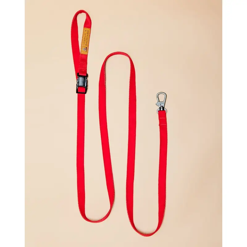 Adjustable Easy Dog Leash in Red
