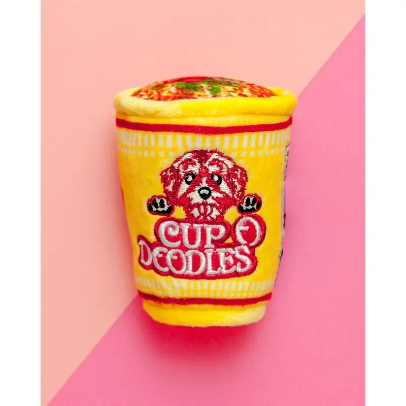 Cup o' Doodles Plush Dog Toy
