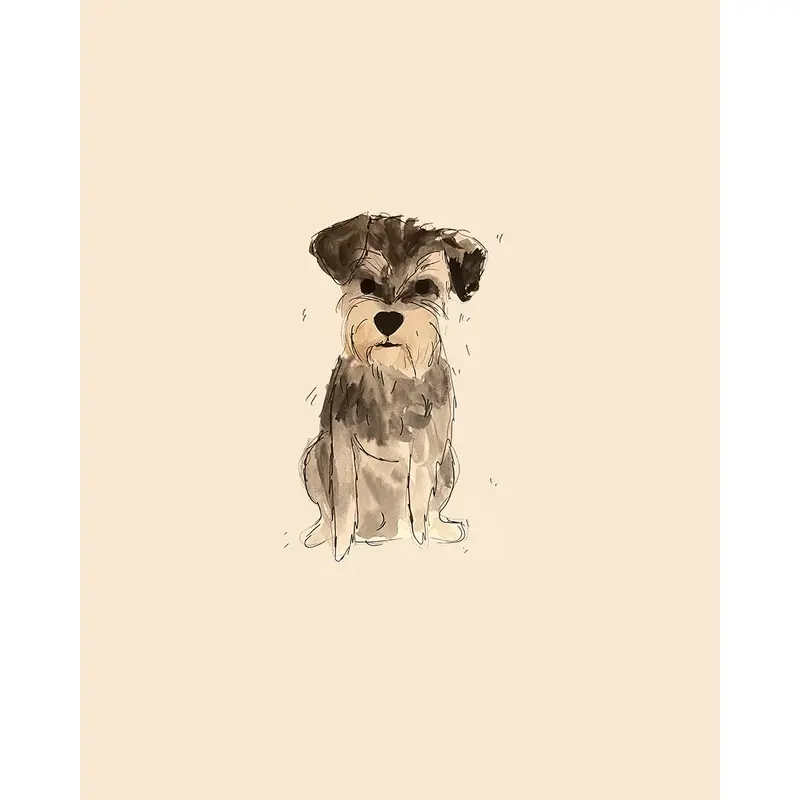 Custom Watercolor Pet Portrait (Email Copy Only)