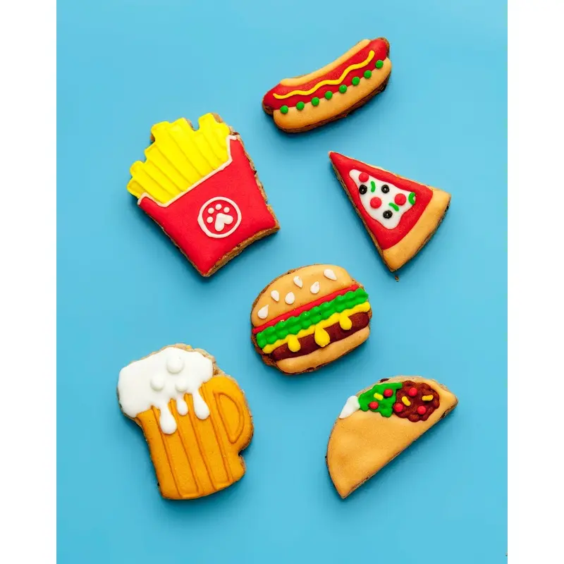 Fast Food Dog Cookie Gift Pack