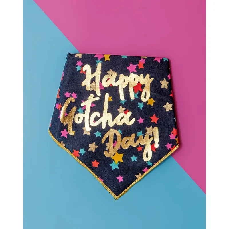 Happy Gotcha Day Dog Bandana