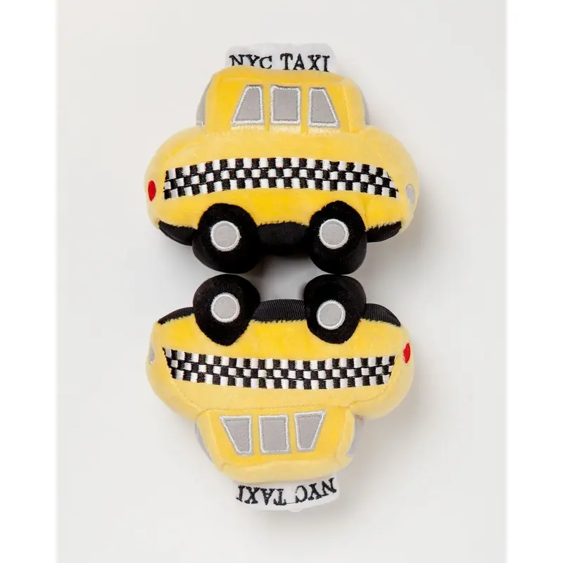 NYC Taxi Plush Dog Toy