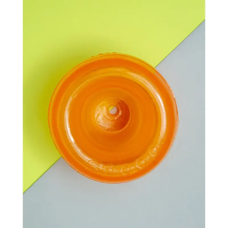 Orbee-Tuff Snoop Interactive 5" Dog Toy in Orange (Made in the USA)
