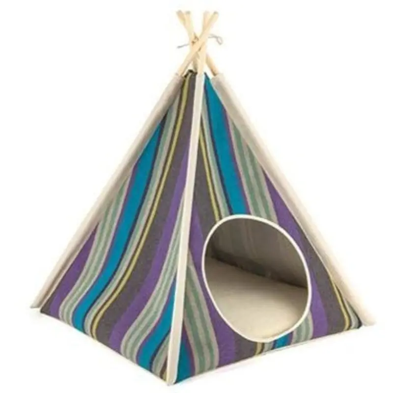 Striped TeePee in Lake (Drop-Ship)