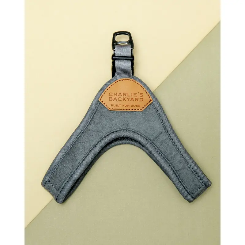Buckle Up Easy Dog Harness in Gray
