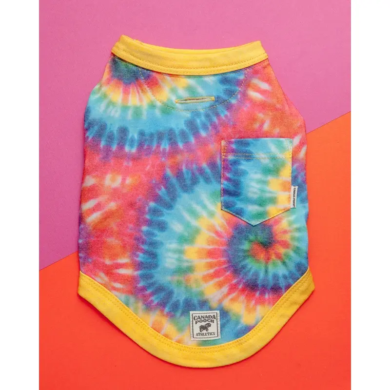 Follow Me Dog Tee in Tie Dye (FINAL SALE)