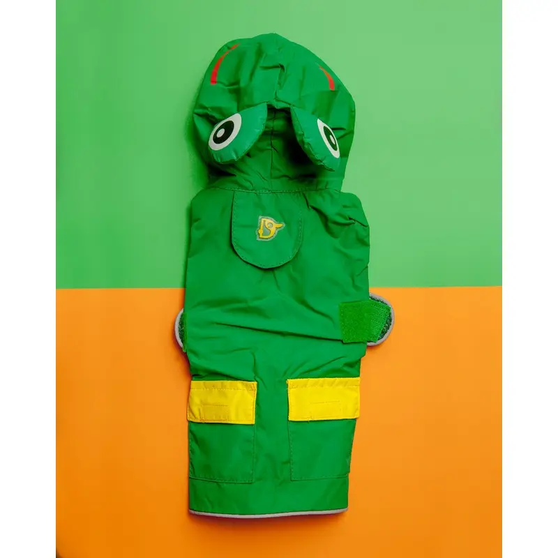 Frog Raincoat in Green