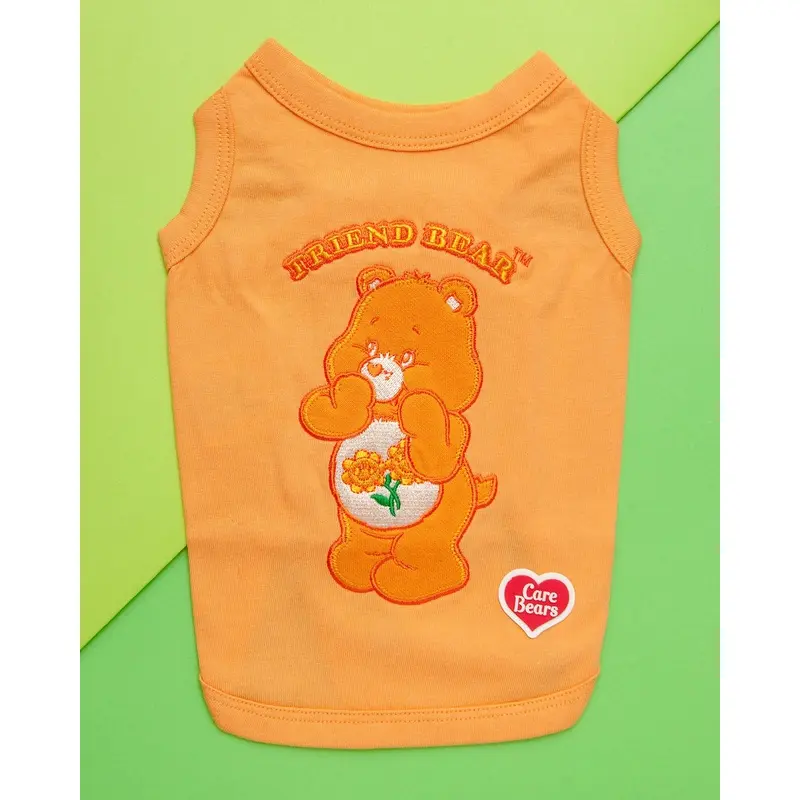 Care Bear Sleeveless Tank Top - Friend Bear in Peach (FINAL SALE)
