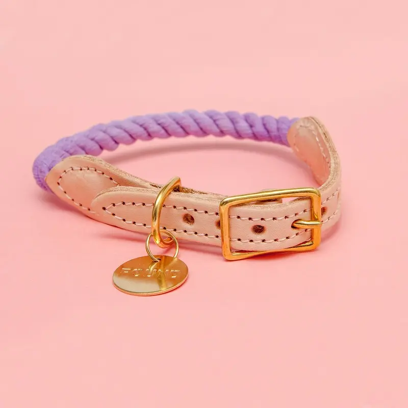 Rope Collar in Wisteria( FINAL SALE)