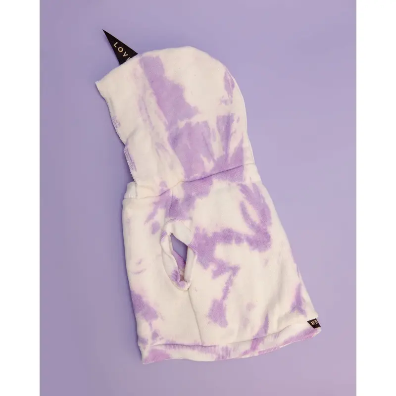 Studio Splatter Dog Sweatshirt in Wisteria (FINAL SALE)