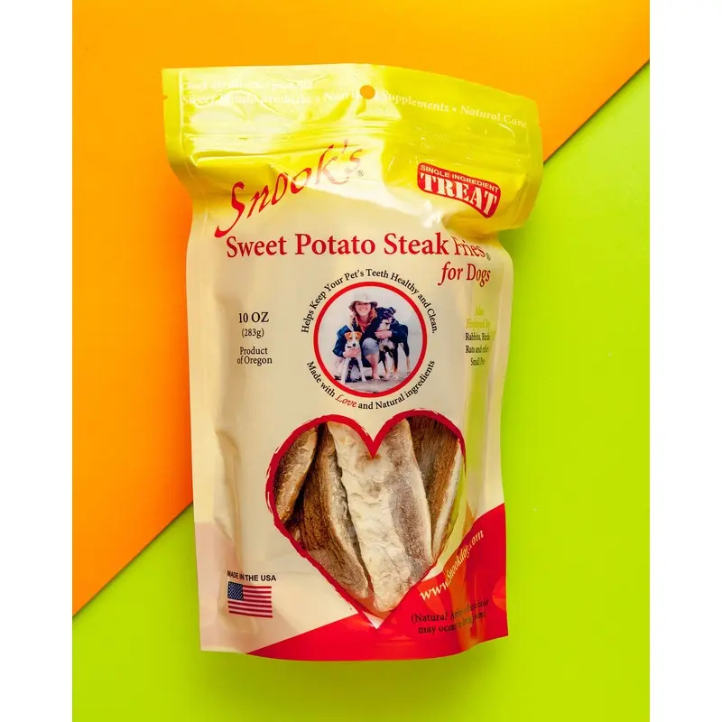Sweet Potato Steak Fries Dog Chews
