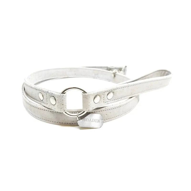 Cork Leash in Grey (FINAL SALE)