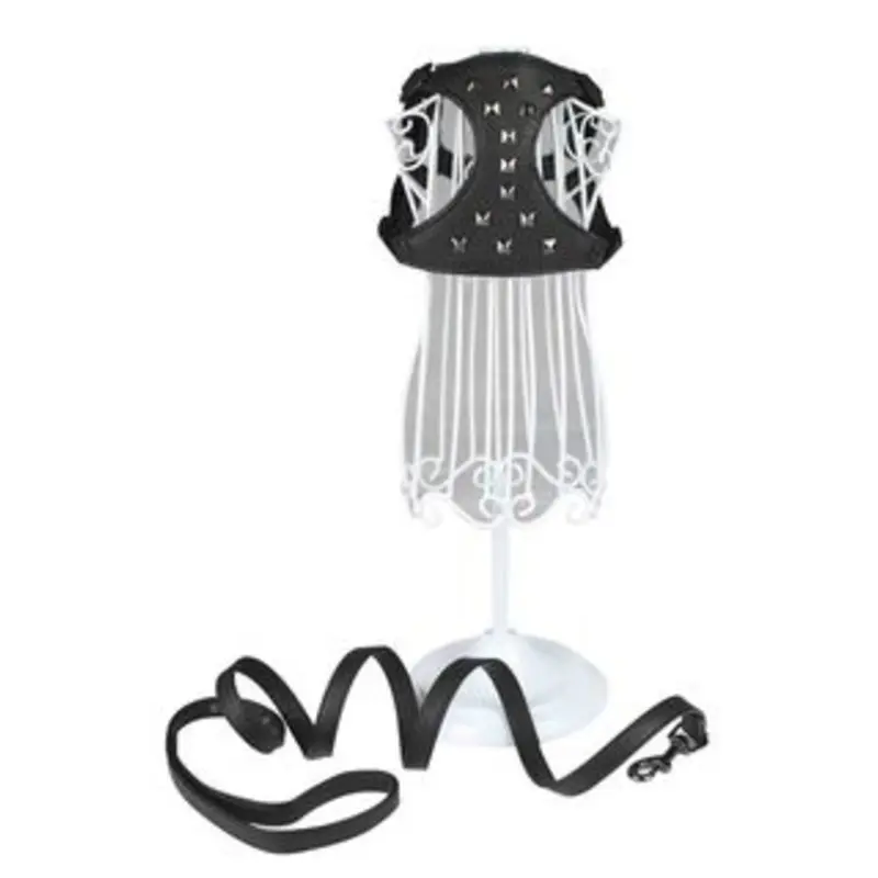 Leather Studs Harness or Leash (FINAL SALE)