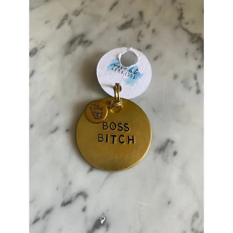 ROCKAWAY GYPSEA | Boss Bitch Dog Tag (FINAL SALE)