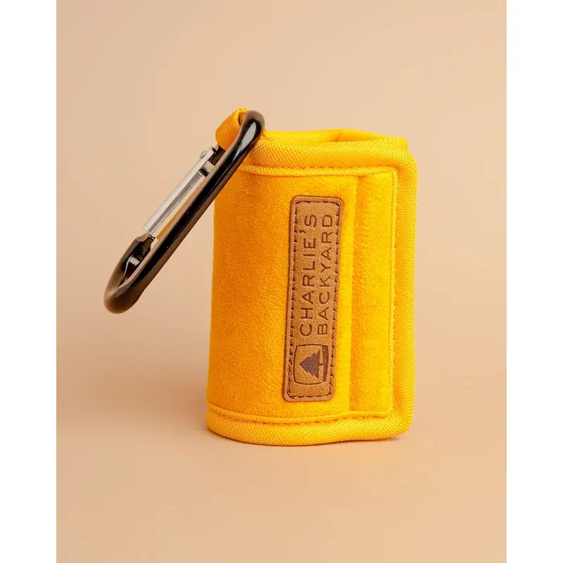 Easy Poo Bag Pouch in Yellow