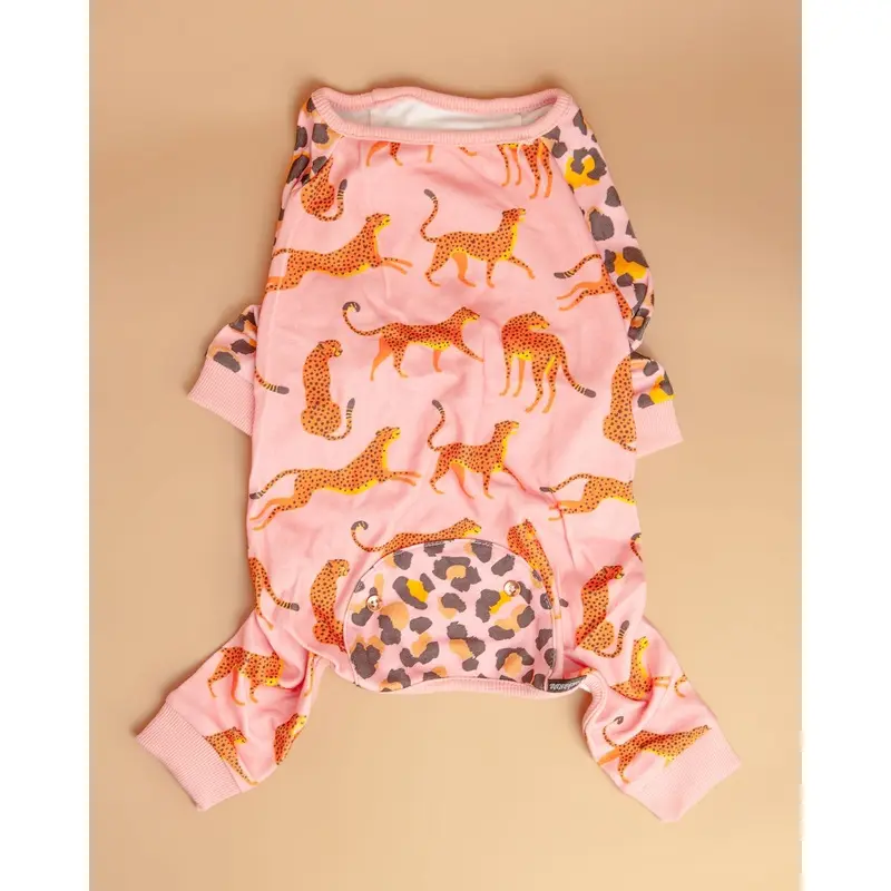 Leopard & Cheetah Print French Bulldog Pajamas (FINAL SALE)