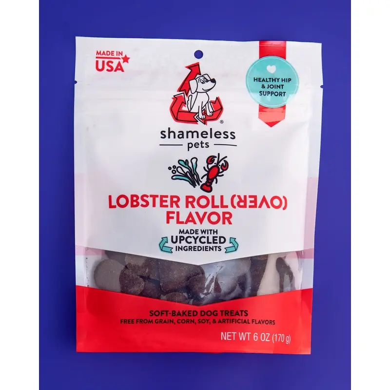 Lobster Roll (Over) Soft Baked Upcycled Dog Treats