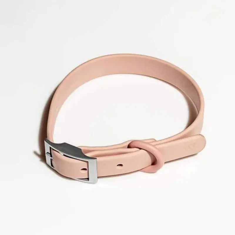 Modern Dog Collar in Blush << CLEARANCE >>