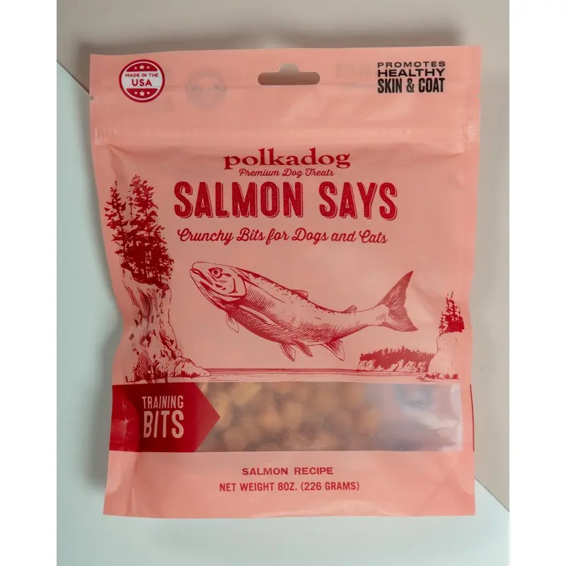 Salmon Says Crunchy Treats for Dogs & Cats