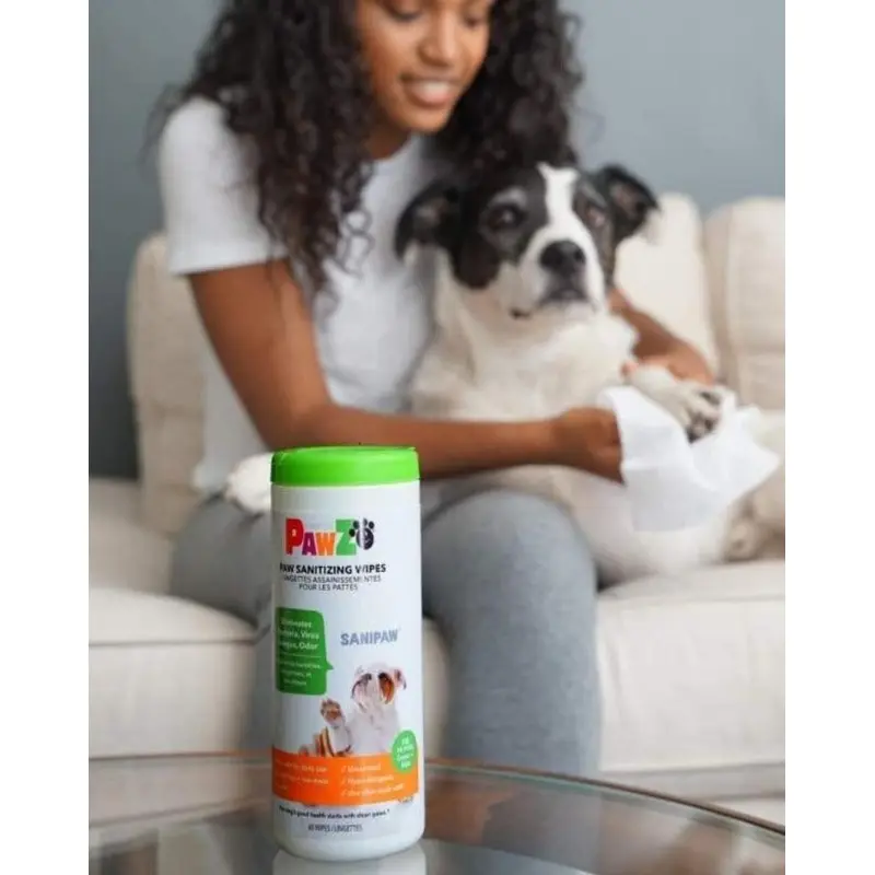 Sanipaw Daily Dog Paw Wipes