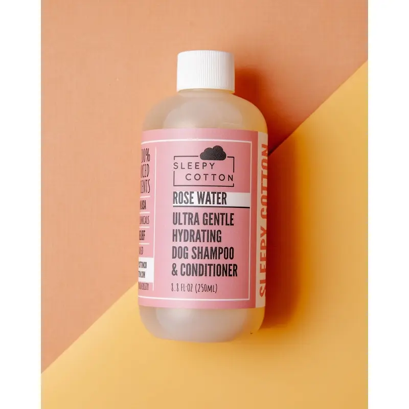 Hydrating Rose Water Dog Shampoo & Conditioner
