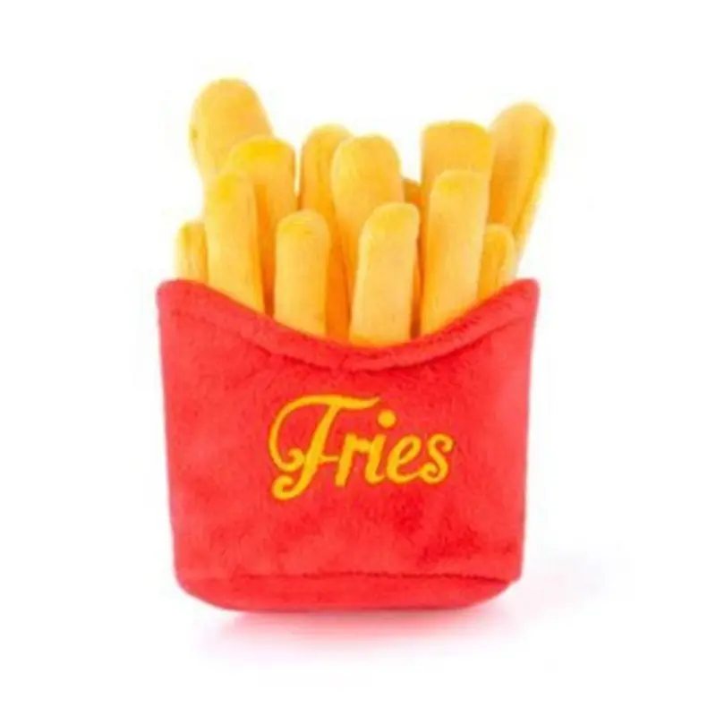 Mini French Fries Crinkle & Plush Dog Toy