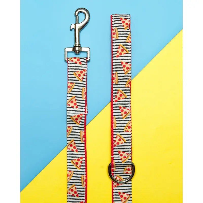 Pizza Print Print Dog Leash