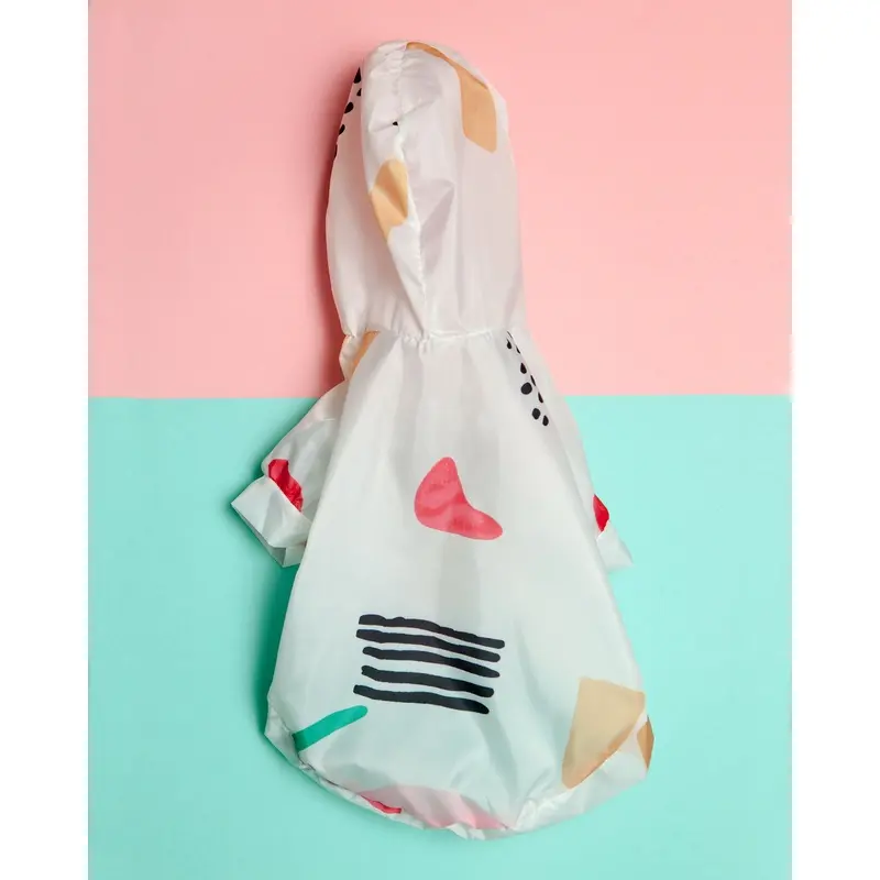 Whisper-Thin Dog Windbreaker in Plant Me Up
