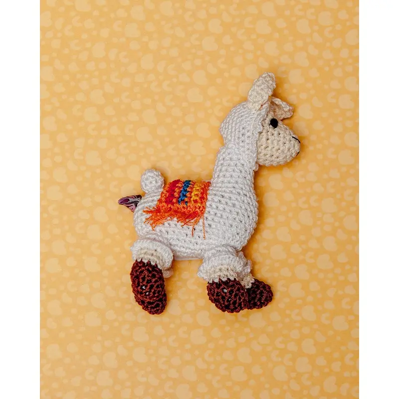 Mama Llama Organic Knit Dog Toy