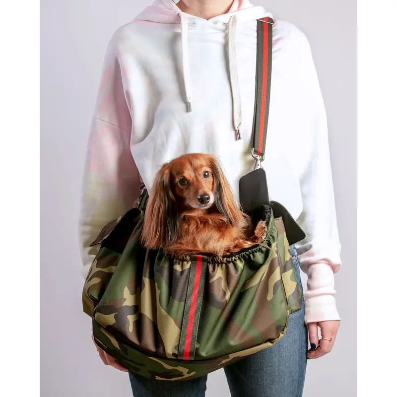 Gigi Sling Pet Carrier in Camo (Made in the USA) (FINAL SALE)