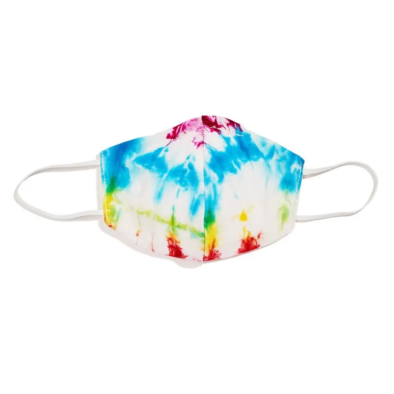 Human Face Mask in Prismatic or Mood Ring << CLEARANCE >>