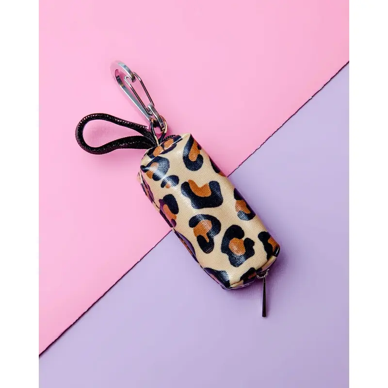 Leopard Print Dog Waste Bag Dispenser