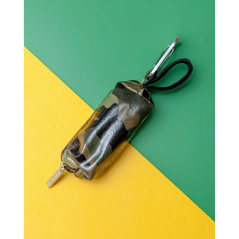 Modern Camo Print Dog Waste Bag Dispenser
