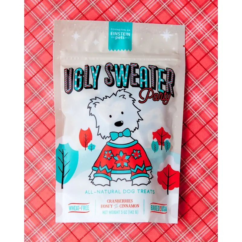 Ugly Sweater Party Holiday Dog Treats