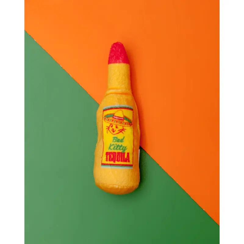 Bad Kitty Tequila Plush Cat Toy