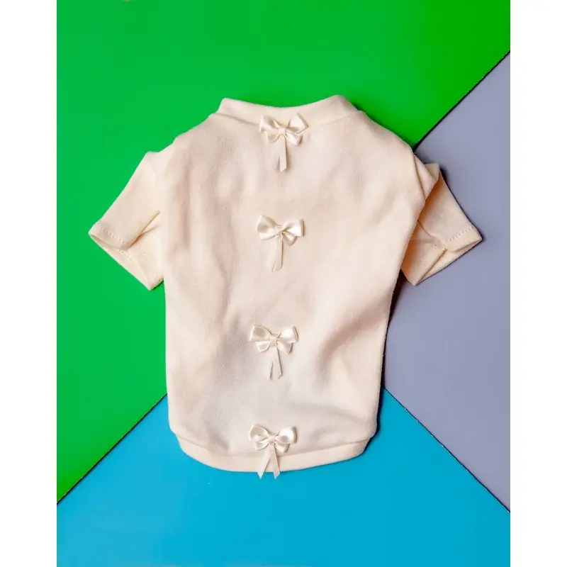 Bows Tiny Baby Dog Tee << CLEARANCE >>