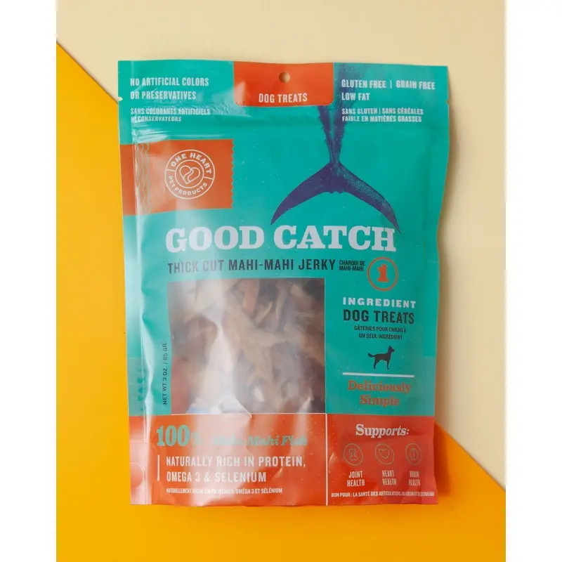 Good Catch Mahi-Mahi Jerky Treats for Dogs