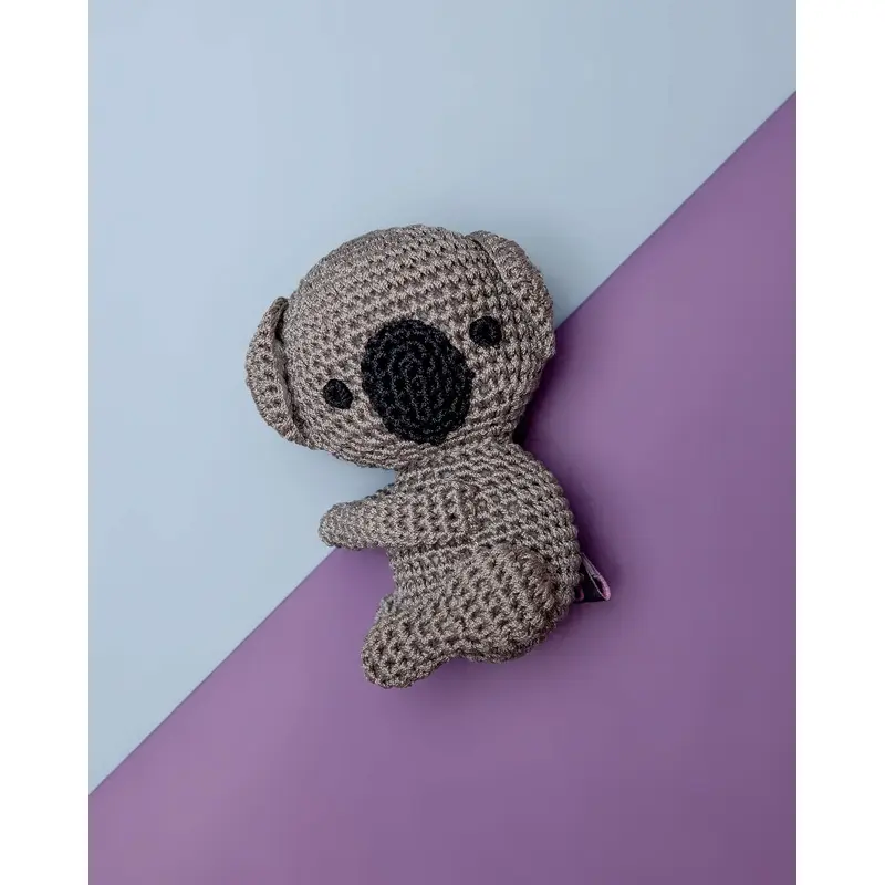 Koala Cotton Knit Dog Toy